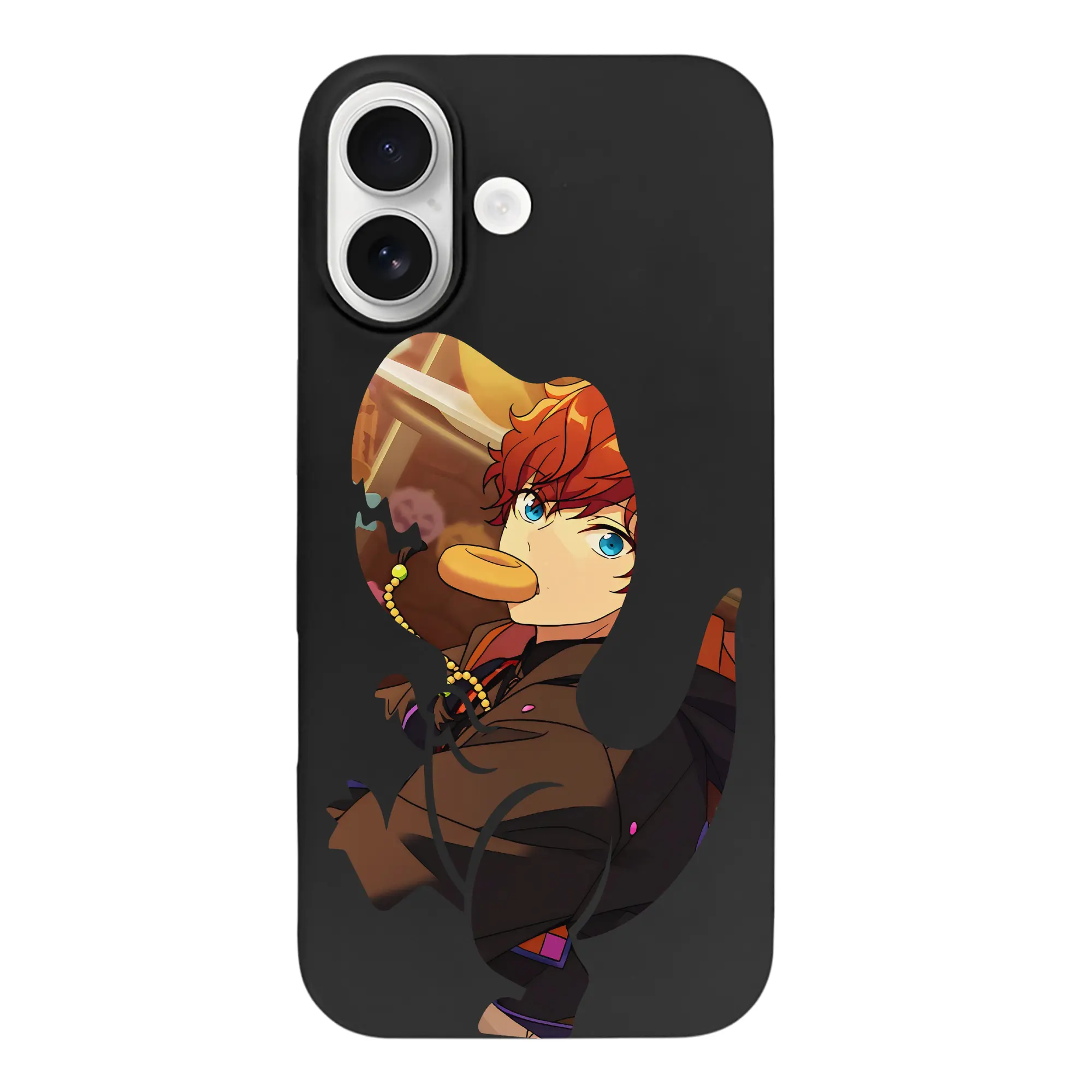 あんさん ぶる グッズ ALKALOID 天城一彩 - iPhone 17 シリーズ シリコンケース 薄型 耐衝撃 指紋防止 ソフトタッチカバー 精密フィット 傷防止 保護ケース iPhone 17/17 Air/17 Pro/17 Pro Max 対応